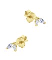 Gorgeous CZ Stone Silver Stud Earring STS-6272